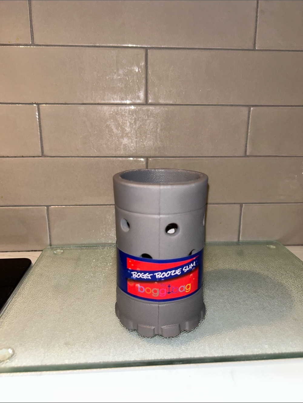 Bogg Bag Boozie Slim Cooler, can cooler in gray NWT